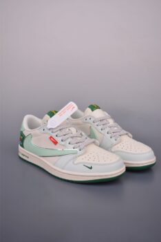 Fragment x Travis Scott x LV Air Jordan 1 Low Triple Collaboration